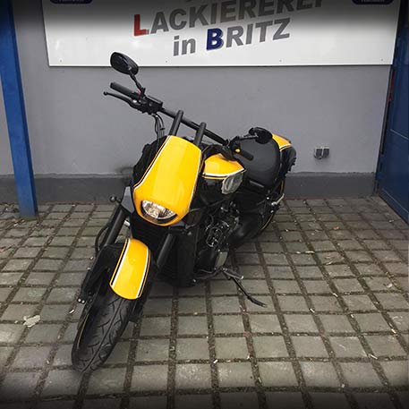 Motorrad – nachher